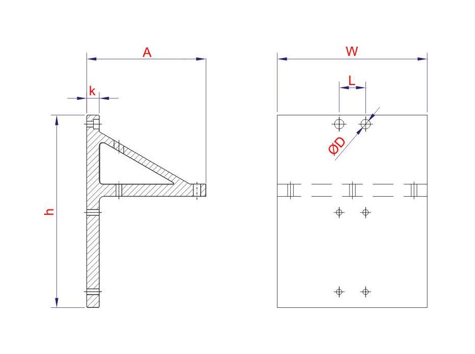 Modul Achsverbindungsteil – Technische Zeichnung