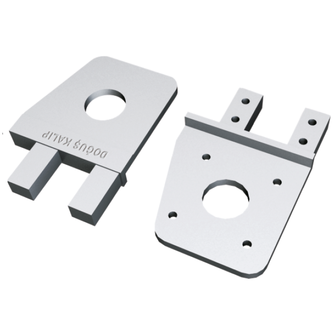 23x127 Spann und Antriebsplatte