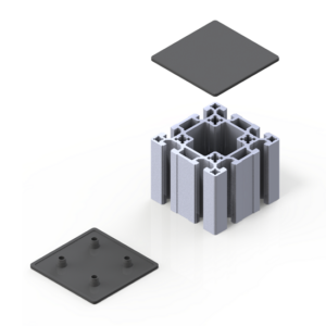 90x90 Profilabdeckung