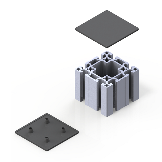 90x90 Profilabdeckung