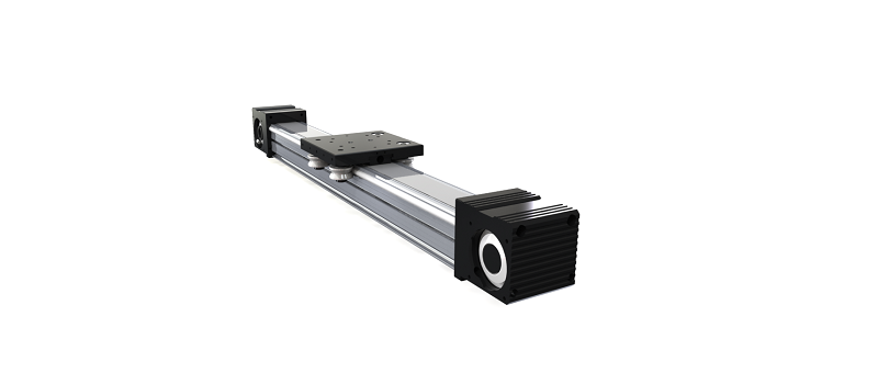 80X80 Modul mit Zahnriementrieb – Detailansicht