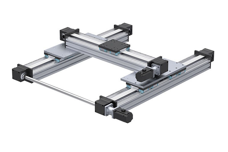 90x180 Linearmodul mit Zahnriementrieb