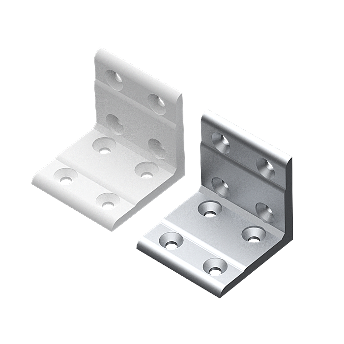 80x80 Flache Eckverbindung