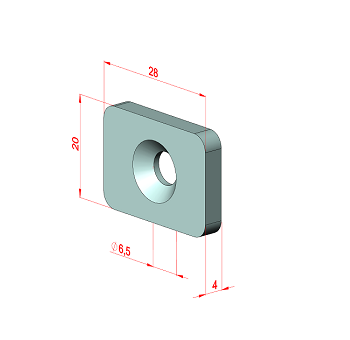 Magnethalterung Teil