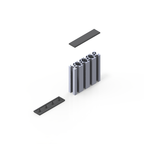 20x80 Profilabdeckung