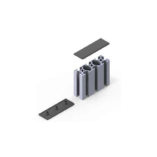 30x90 Profilabdeckung