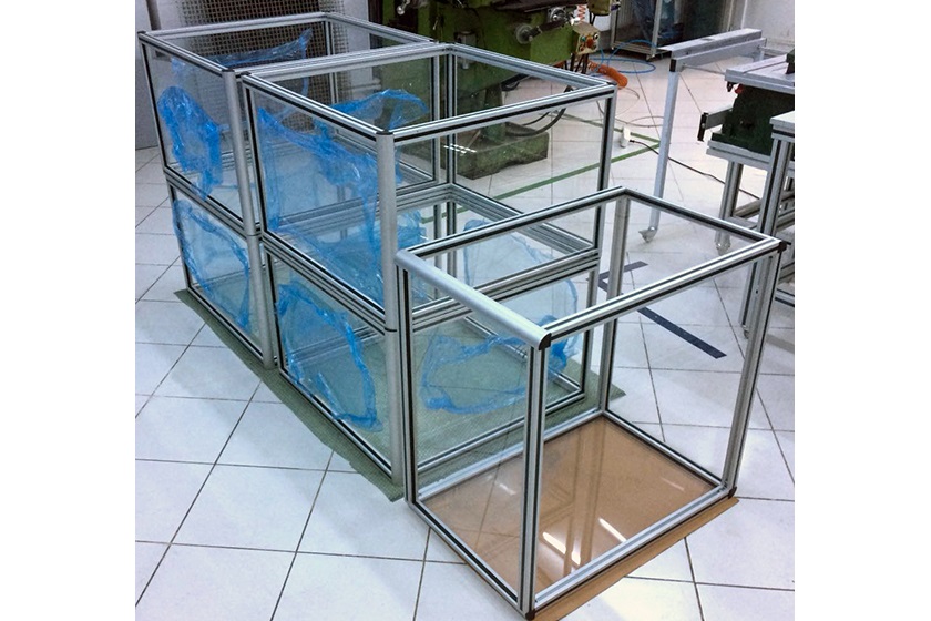 45x45 Eckverbindung Abdeckung Radius