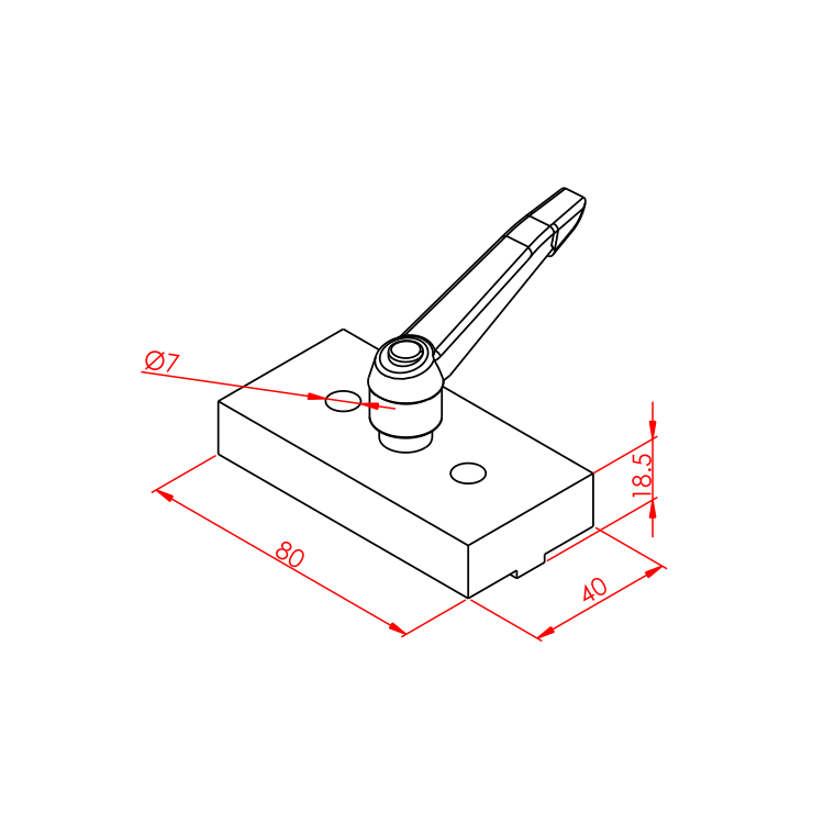 40x40 Lochbohrgerät 8