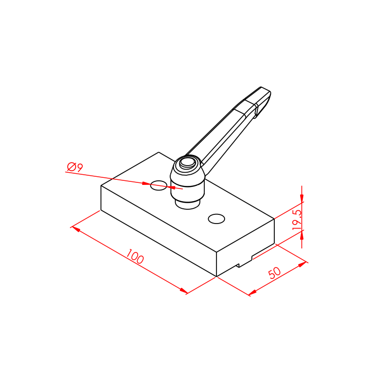 50x50 Lochbohrgerät