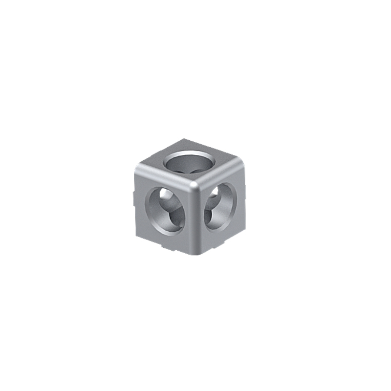 20x20 Dreifach-Eckverbindung quadratisch
