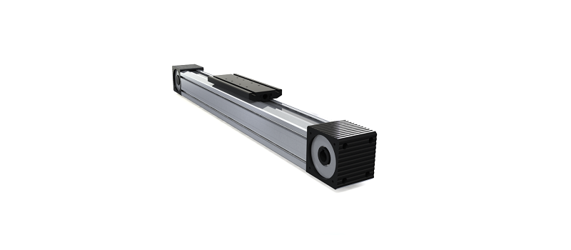 80x80 Linear Kompaktmodul mit Zahnriementrieb – Detailansicht