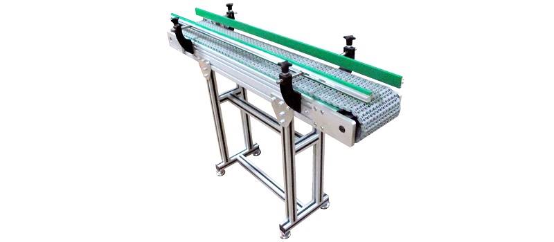 Modulares-Band Flachförderer – Detailansicht