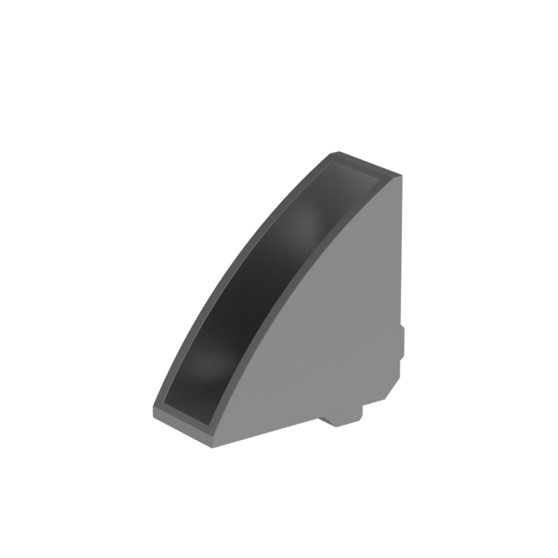 30x30 Schmale Steck-Eckverbindung
