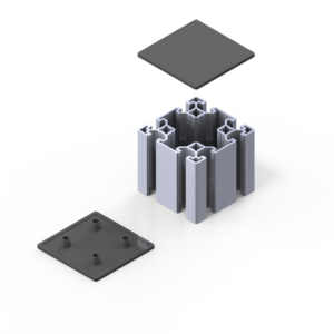 80x80 Profilabdeckung