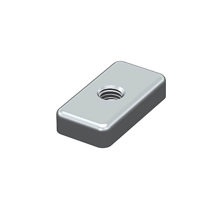 Rechteckige Mutter 8 - M5