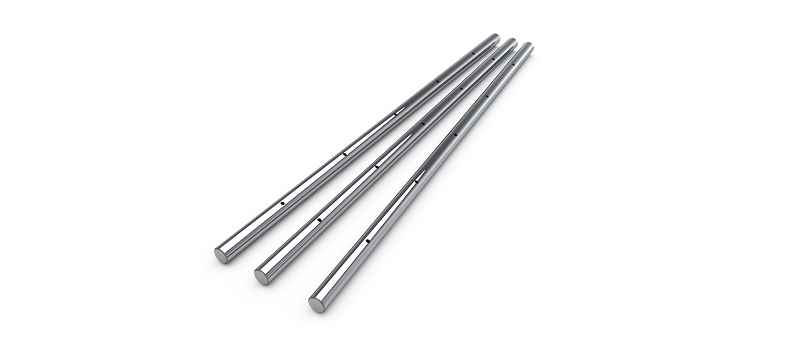 Induktionsverchromte Welle mit Loch - GCR15 – Produktansicht