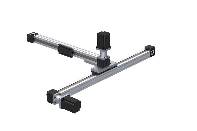 80x80 Linear Kompaktmodul mit Zahnriementrieb