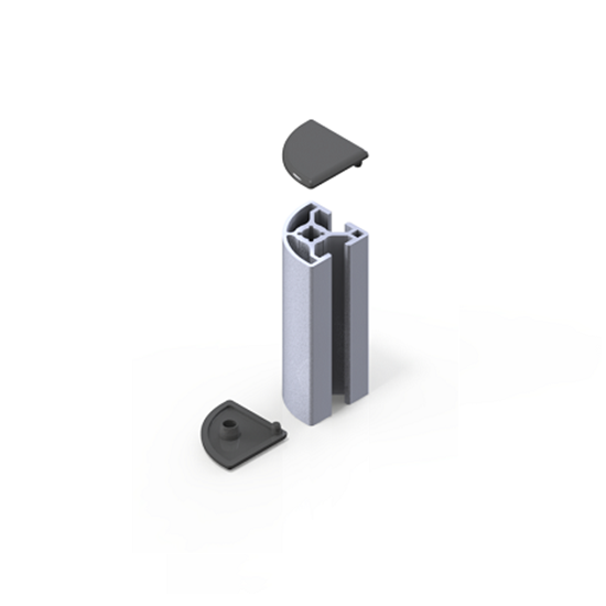 45x45 Radius Profilabdeckung
