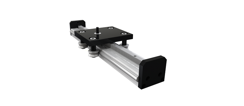 Ø20 Zahnstangen Block Modul – Detailansicht