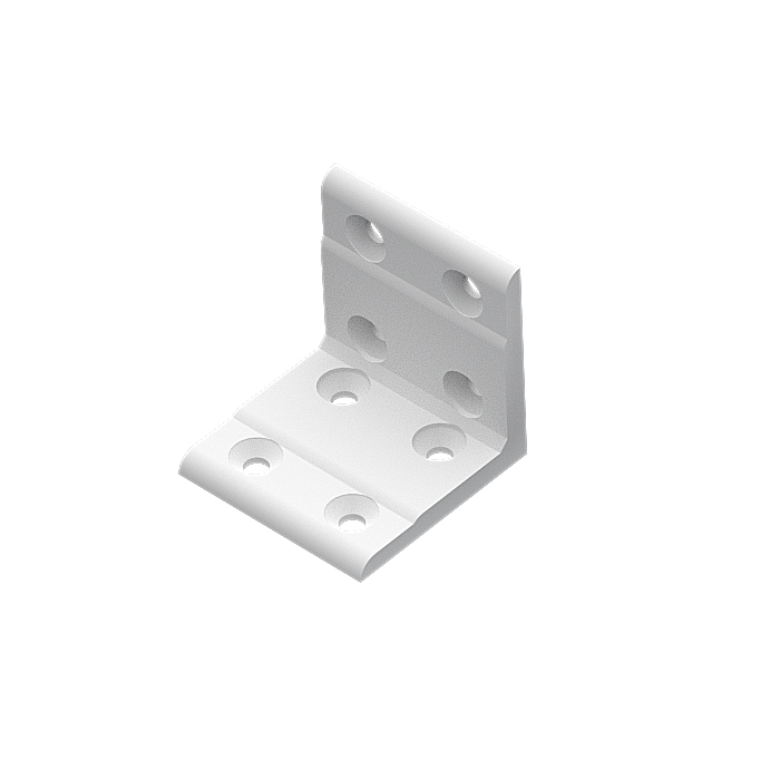 80x80 Flache Eckverbindung